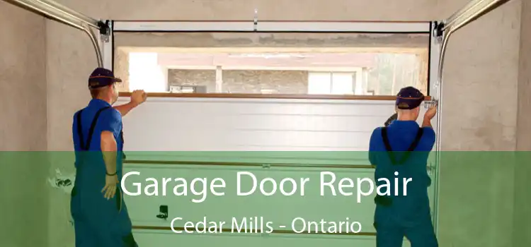 Garage Door Repair Cedar Mills - Ontario