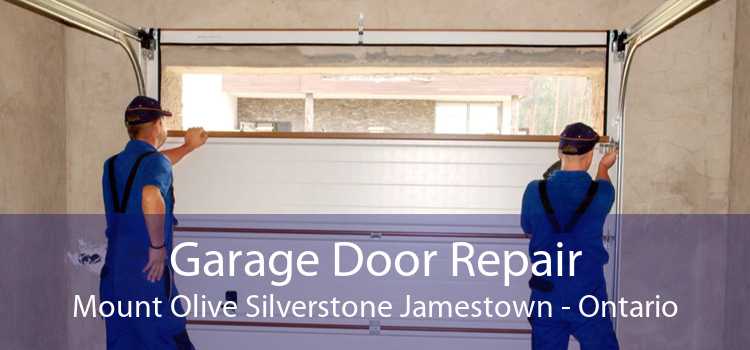 Garage Door Repair Mount Olive Silverstone Jamestown - Ontario