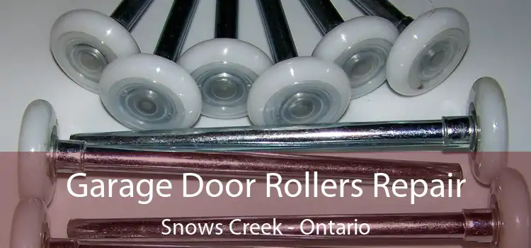 Garage Door Rollers Repair Snows Creek - Ontario