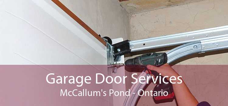 Garage Door Services McCallum's Pond - Ontario