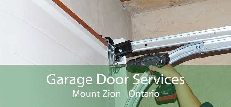Garage Door Services Mount Zion - Ontario