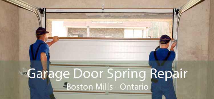 Garage Door Spring Repair Boston Mills - Ontario