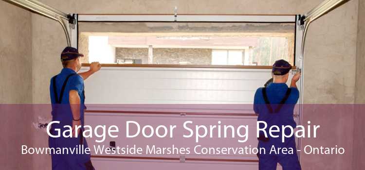Garage Door Spring Repair Bowmanville Westside Marshes Conservation Area - Ontario