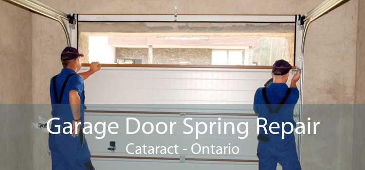 Garage Door Spring Repair Cataract - Ontario