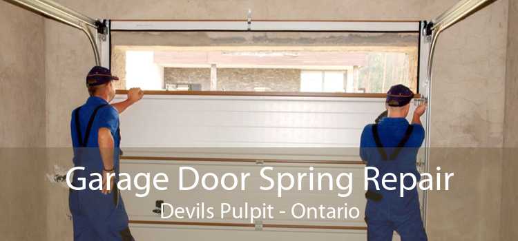 Garage Door Spring Repair Devils Pulpit - Ontario