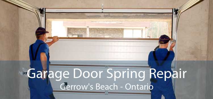 Garage Door Spring Repair Gerrow's Beach - Ontario