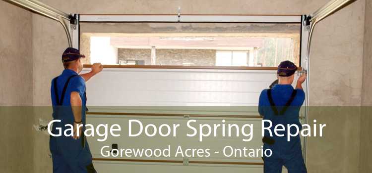 Garage Door Spring Repair Gorewood Acres - Ontario