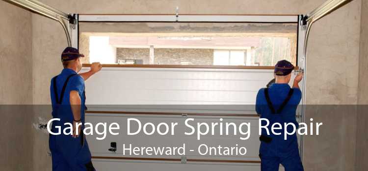 Garage Door Spring Repair Hereward - Ontario