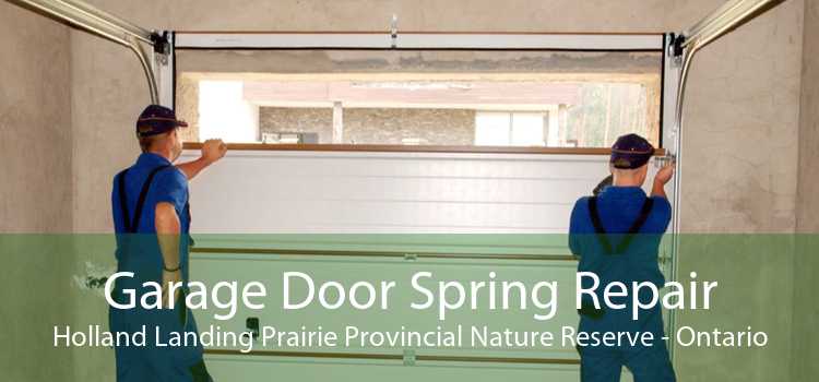 Garage Door Spring Repair Holland Landing Prairie Provincial Nature Reserve - Ontario