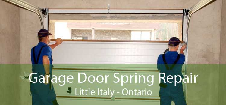 Garage Door Spring Repair Little Italy - Ontario