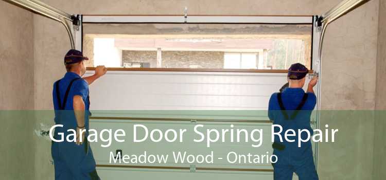 Garage Door Spring Repair Meadow Wood - Ontario