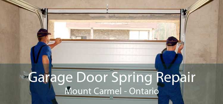 Garage Door Spring Repair Mount Carmel - Ontario