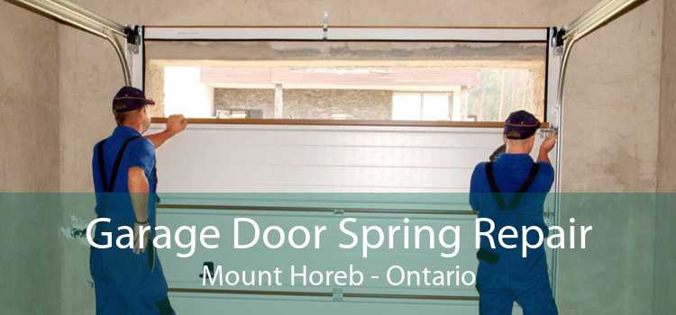 Garage Door Spring Repair Mount Horeb - Ontario