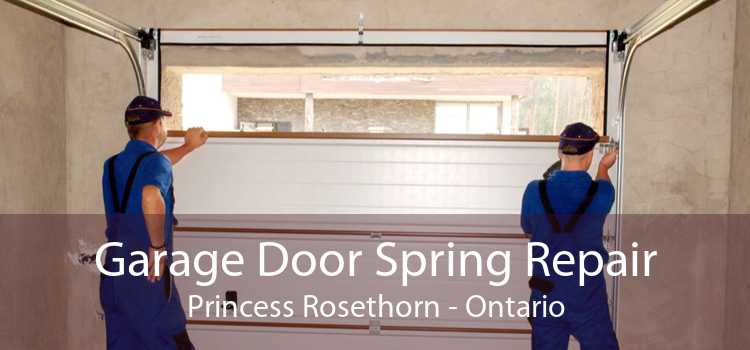 Garage Door Spring Repair Princess Rosethorn - Ontario