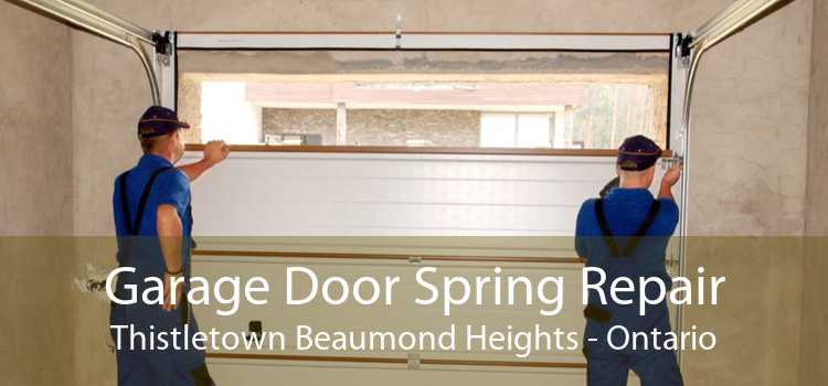 Garage Door Spring Repair Thistletown Beaumond Heights - Ontario