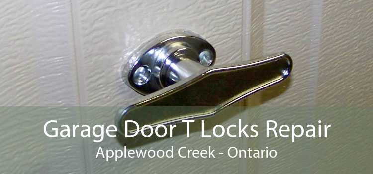 Garage Door T Locks Repair Applewood Creek - Ontario