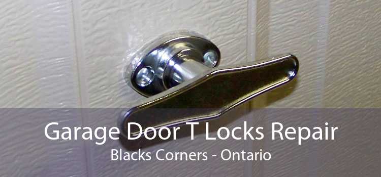 Garage Door T Locks Repair Blacks Corners - Ontario