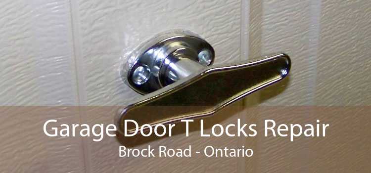 Garage Door T Locks Repair Brock Road - Ontario