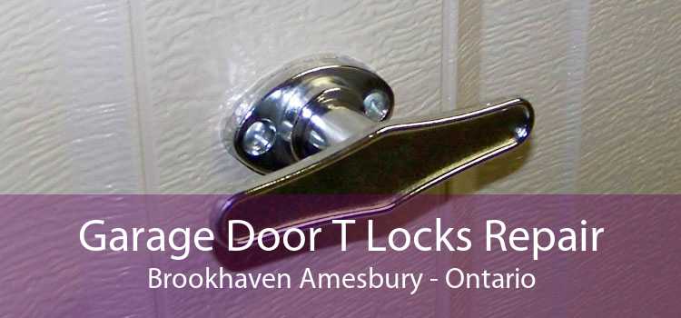 Garage Door T Locks Repair Brookhaven Amesbury - Ontario