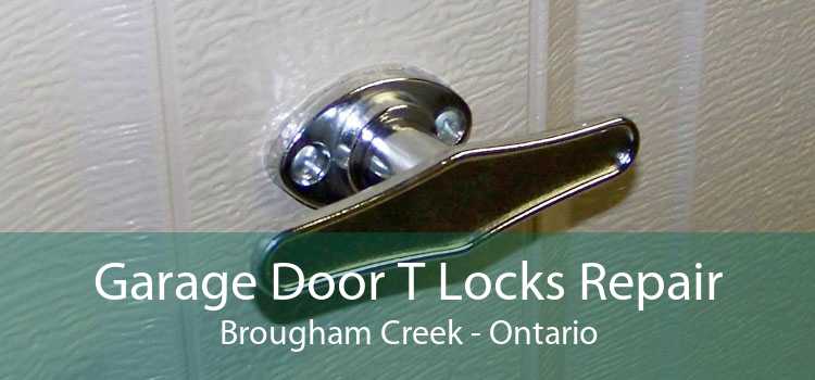 Garage Door T Locks Repair Brougham Creek - Ontario