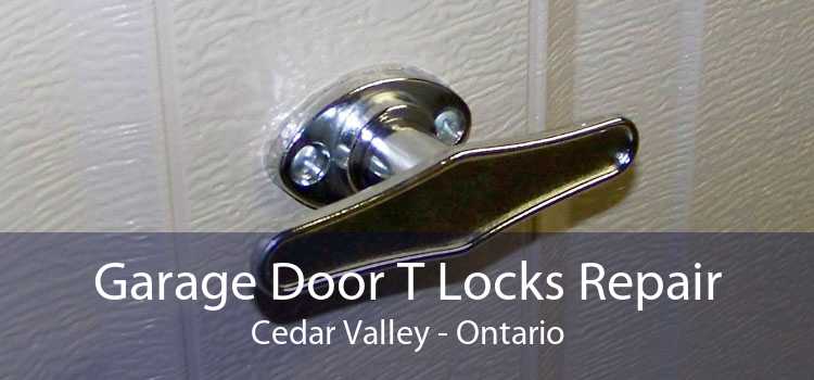 Garage Door T Locks Repair Cedar Valley - Ontario