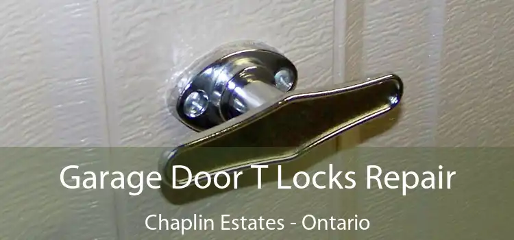 Garage Door T Locks Repair Chaplin Estates - Ontario