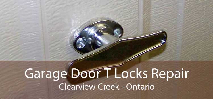 Garage Door T Locks Repair Clearview Creek - Ontario
