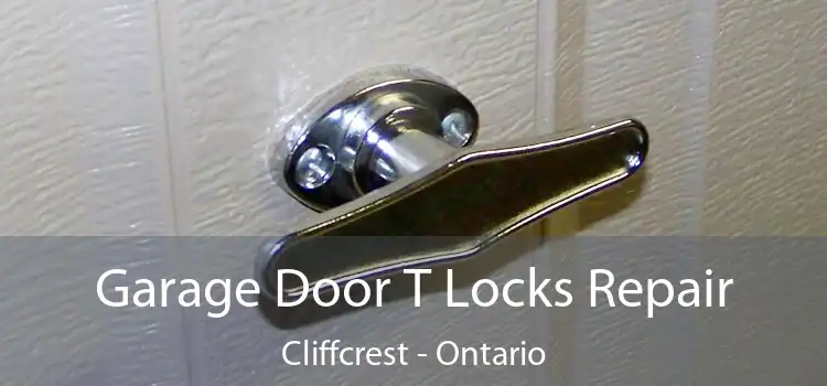 Garage Door T Locks Repair Cliffcrest - Ontario