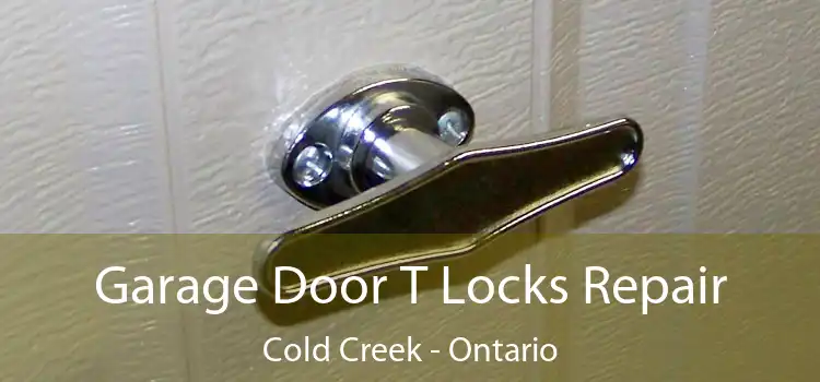 Garage Door T Locks Repair Cold Creek - Ontario