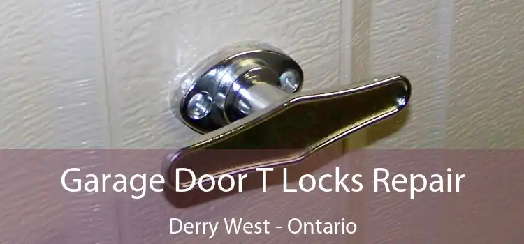 Garage Door T Locks Repair Derry West - Ontario