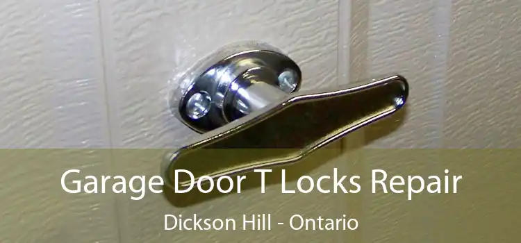 Garage Door T Locks Repair Dickson Hill - Ontario