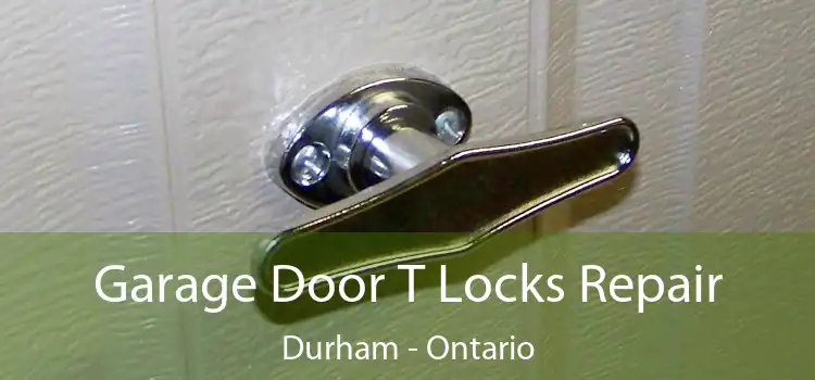Garage Door T Locks Repair Durham - Ontario