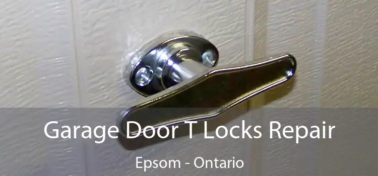 Garage Door T Locks Repair Epsom - Ontario