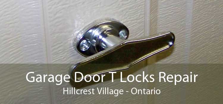 Garage Door T Locks Repair Hillcrest Village - Ontario