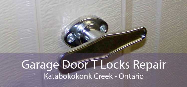 Garage Door T Locks Repair Katabokokonk Creek - Ontario