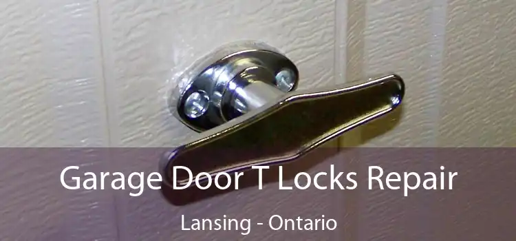 Garage Door T Locks Repair Lansing - Ontario