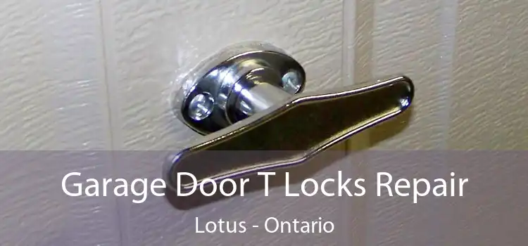 Garage Door T Locks Repair Lotus - Ontario