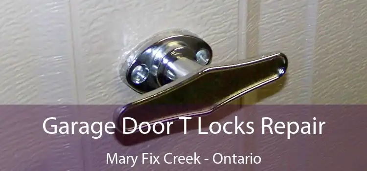 Garage Door T Locks Repair Mary Fix Creek - Ontario
