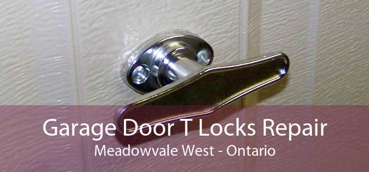 Garage Door T Locks Repair Meadowvale West - Ontario