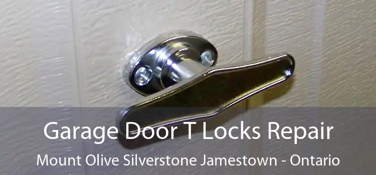 Garage Door T Locks Repair Mount Olive Silverstone Jamestown - Ontario