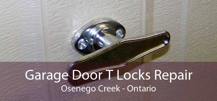 Garage Door T Locks Repair Osenego Creek - Ontario
