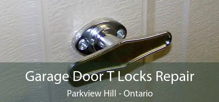 Garage Door T Locks Repair Parkview Hill - Ontario