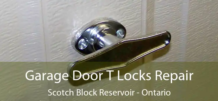 Garage Door T Locks Repair Scotch Block Reservoir - Ontario