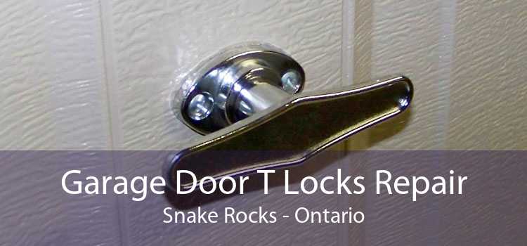 Garage Door T Locks Repair Snake Rocks - Ontario