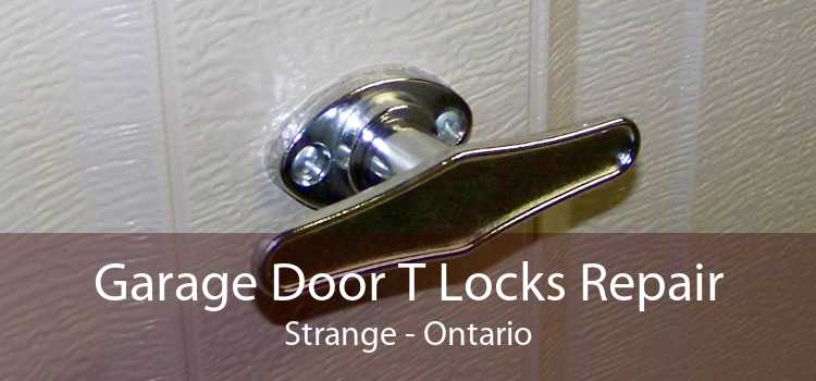 Garage Door T Locks Repair Strange - Ontario