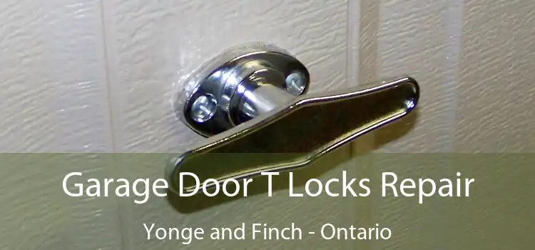 Garage Door T Locks Repair Yonge and Finch - Ontario