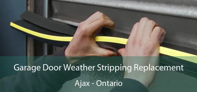 Garage Door Weather Stripping Replacement Ajax - Ontario
