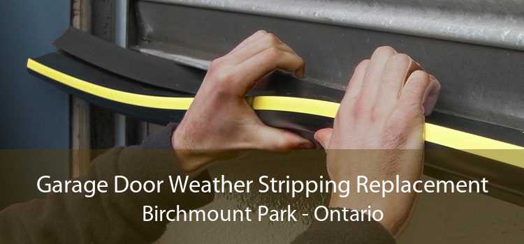 Garage Door Weather Stripping Replacement Birchmount Park - Ontario