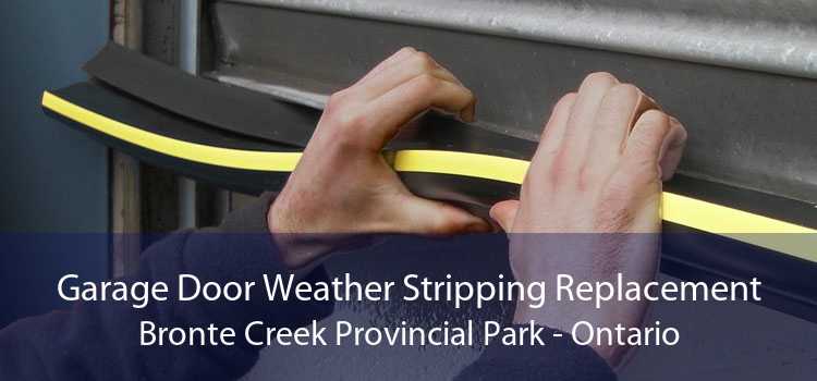 Garage Door Weather Stripping Replacement Bronte Creek Provincial Park - Ontario