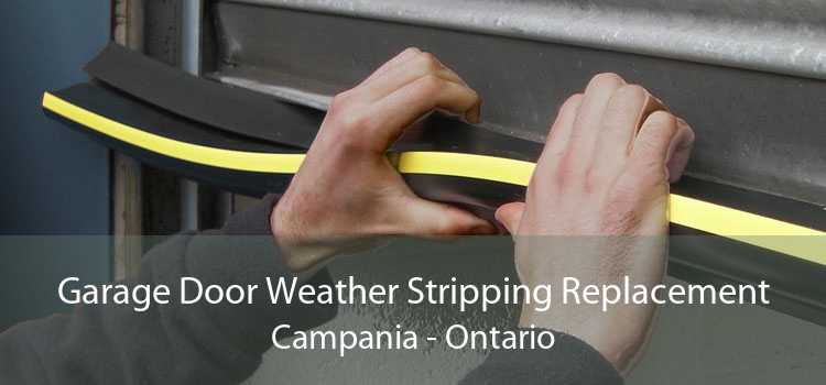 Garage Door Weather Stripping Replacement Campania - Ontario